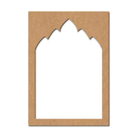 Jharokha Window Cutout MDF Design 22