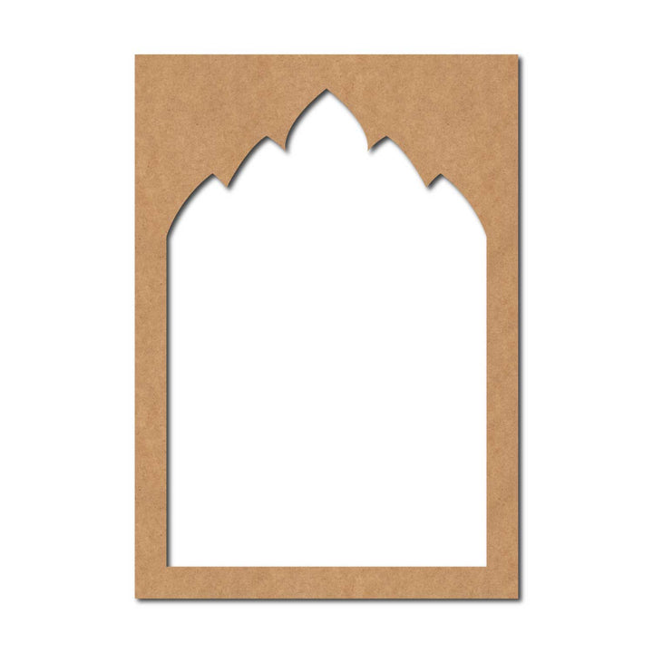 Jharokha Window Cutout MDF Design 22