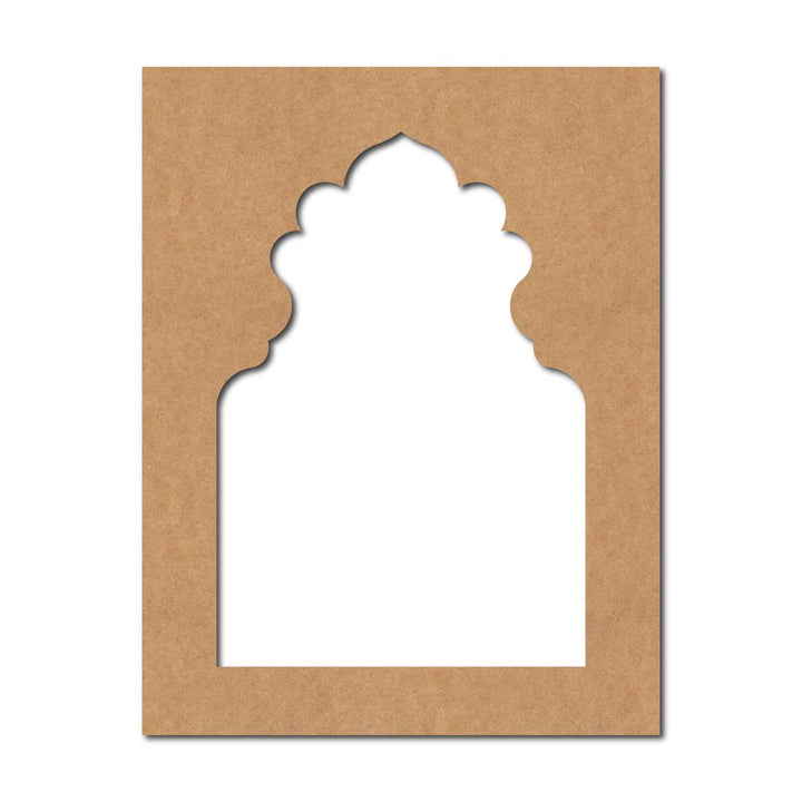 Jharokha Window Cutout MDF Design 26