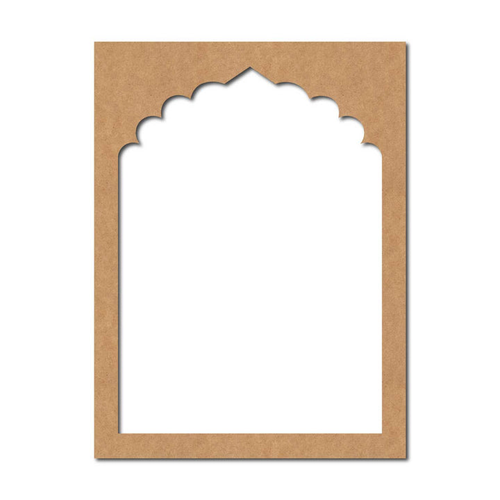 Jharokha Window Cutout MDF Design 4