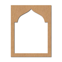 Jharokha Window Cutout MDF Design 6