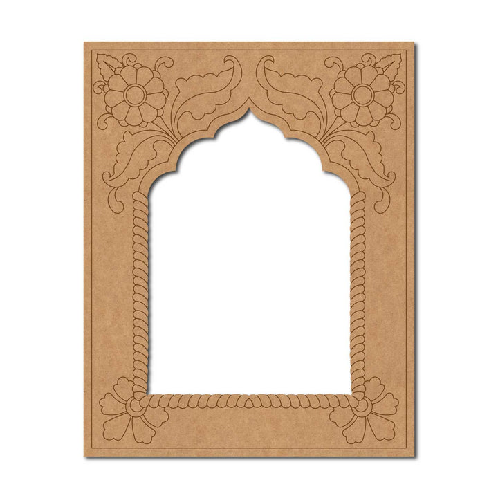Jharokha Window Pre Marked MDF Design 1