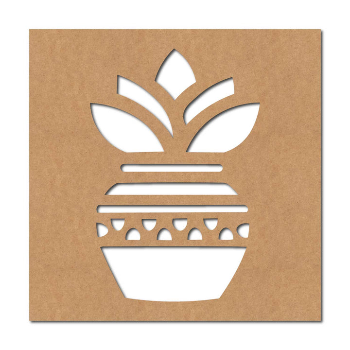 Kalash Matka Base Cutout MDF
