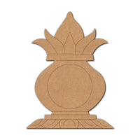 Kalash Matka Pre-Marked MDF Diya Tealight Holder
