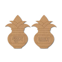 Kalash Matka Shubh Labh Base MDF