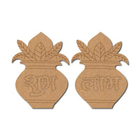Kalash Matka Shubh Labh Base MDF