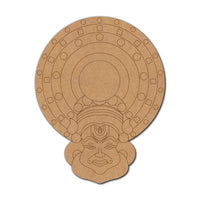 Kathakali Pre-Marked MDF Diya Tealight Holder