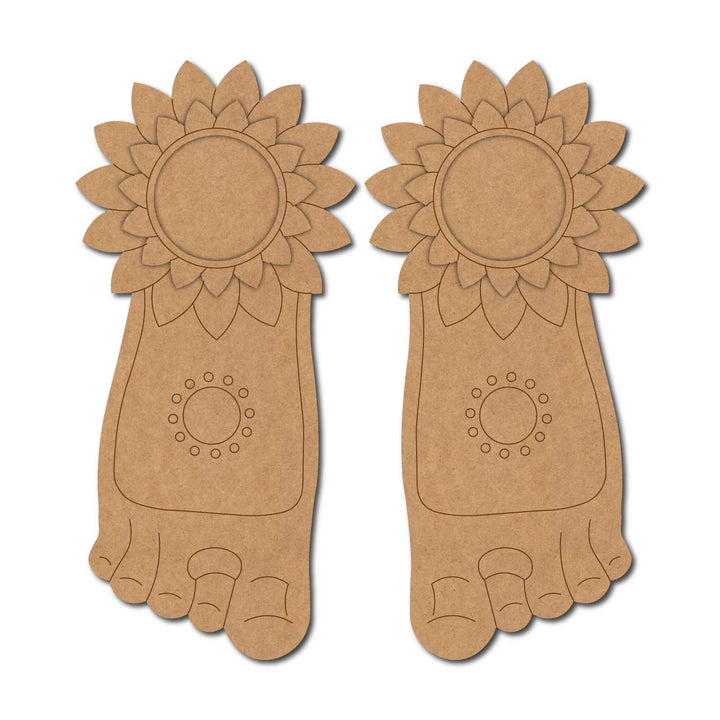 Lakshmi Charan Diya Tealight Holder Set Pre-Marked MDF