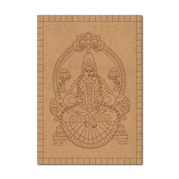 Lakshmi Ji Pre-Marked MDF Base