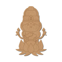 Lakshmi Ji Pre-Marked MDF