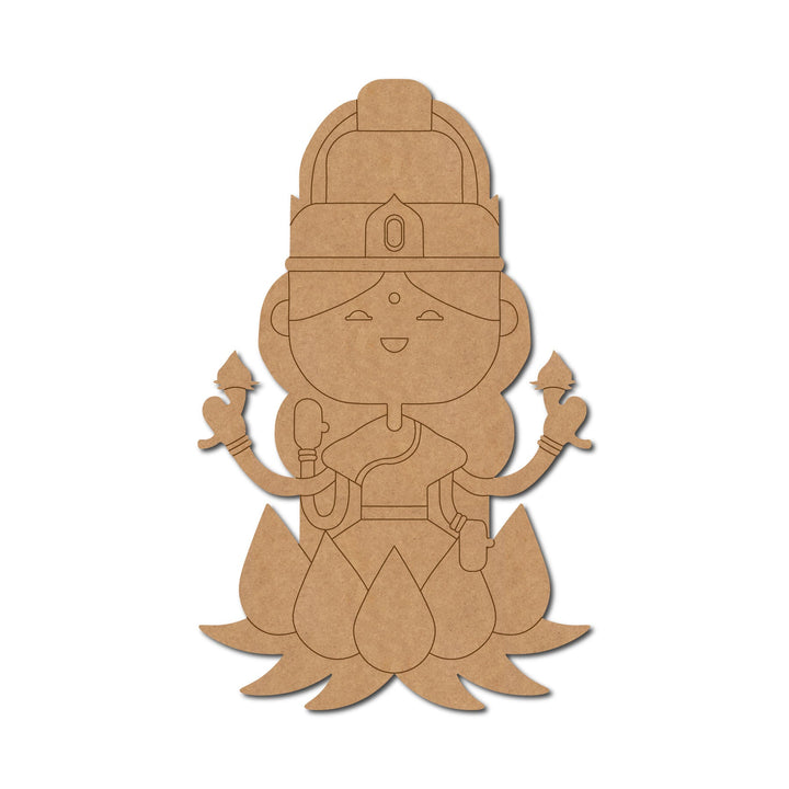 Lakshmi Ji Pre-Marked MDF