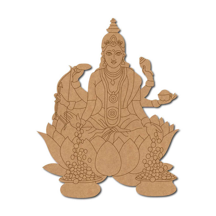 Lakshmi Ji Pre-Marked MDF