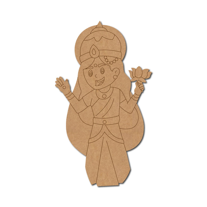 Lakshmi Ji Pre-Marked MDF