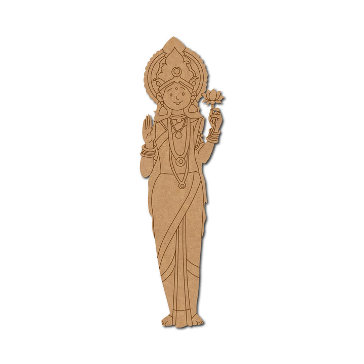 Lakshmi Ji Pre-Marked MDF