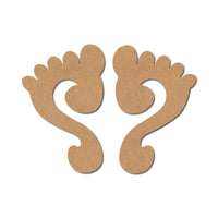 Lakshmi Paul Feet Cutout MDF