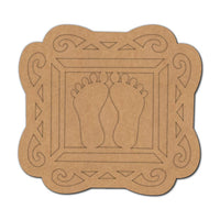 Lakshmi Paul Feet Two Layered Base MDF