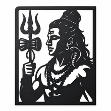 Laser-Cut Shiva Trident Wall Art