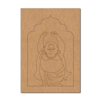Laughing Buddha Jharokha Pre Marked MDF Design 2