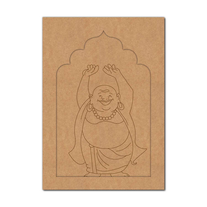 Laughing Buddha Jharokha Pre Marked MDF Design 2