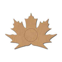 Leaf Diya Tealight Holder MDF