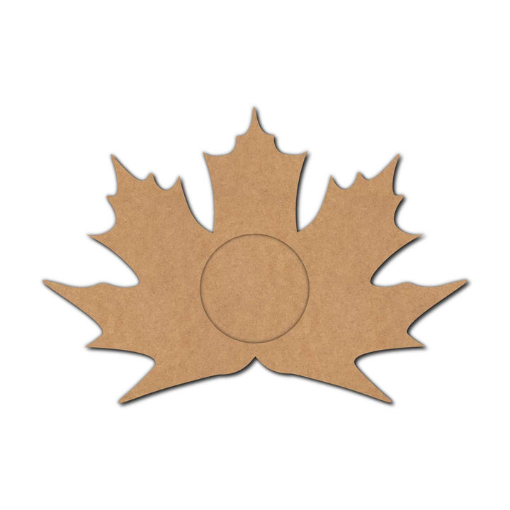 Leaf Diya Tealight Holder MDF