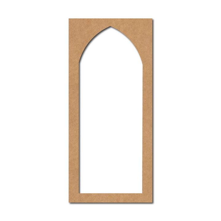 Long Jharokha Window Cutout MDF Design 1