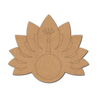 Lotus Diya Tealight Holder MDF
