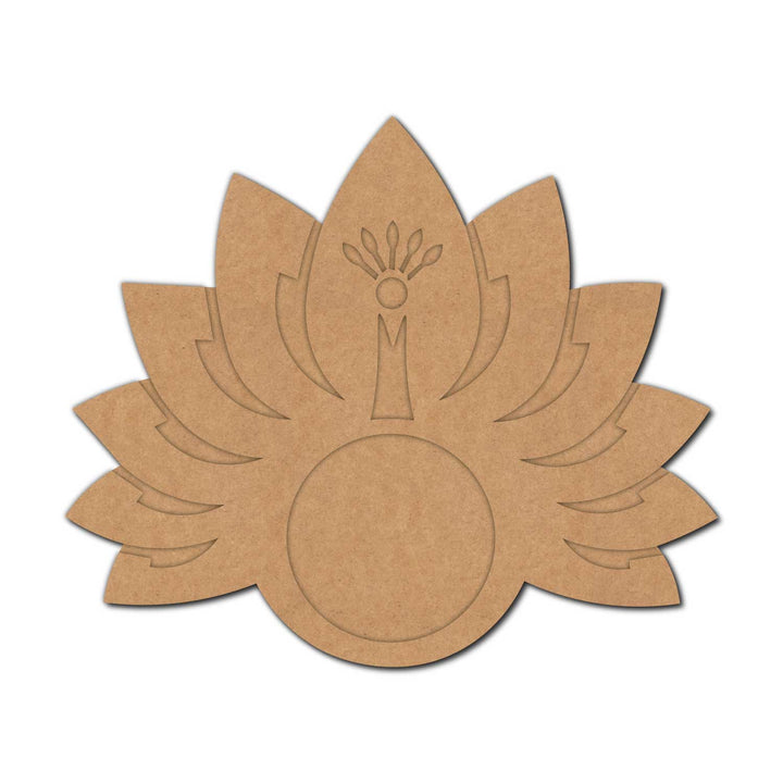 Lotus Diya Tealight Holder MDF
