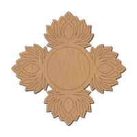 Lotus Diya Tealight Holder MDF