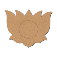 Lotus Diya Tealight Holder MDF