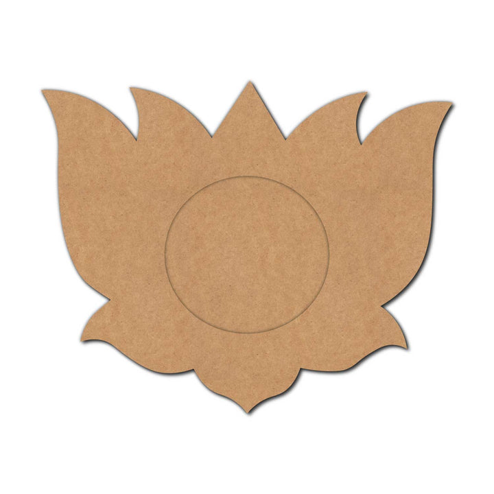 Lotus Diya Tealight Holder MDF