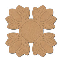 Lotus Diya Tealight Holder MDF