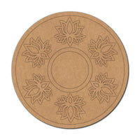 Lotus Diya Tealight Holder MDF