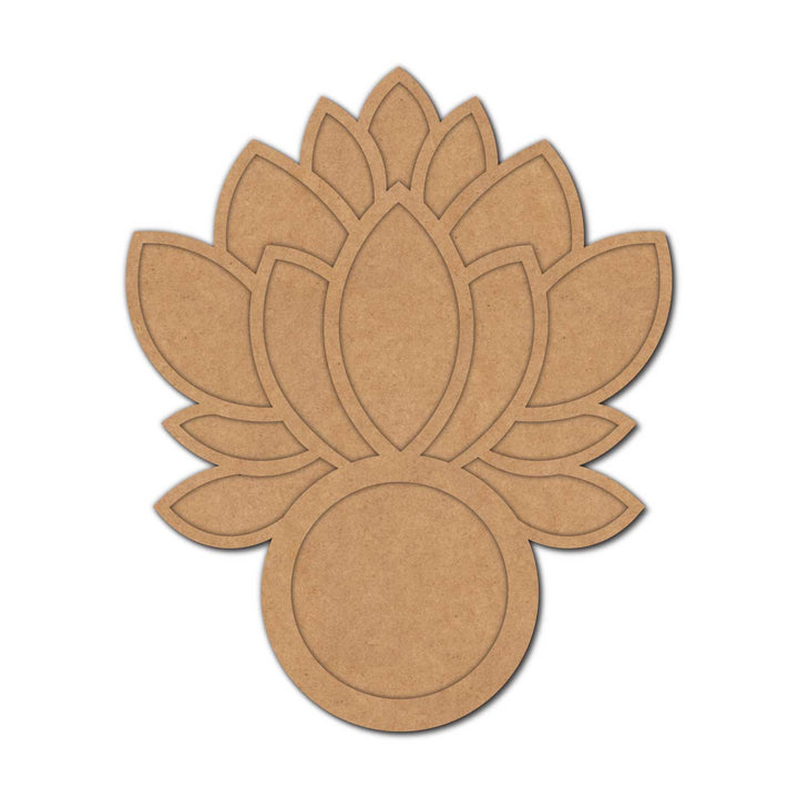 Lotus Diya Tealight Holder MDF
