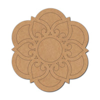 Lotus Diya Tealight Holder MDF
