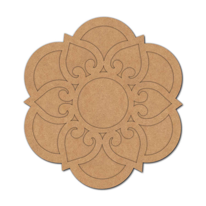 Lotus Diya Tealight Holder MDF
