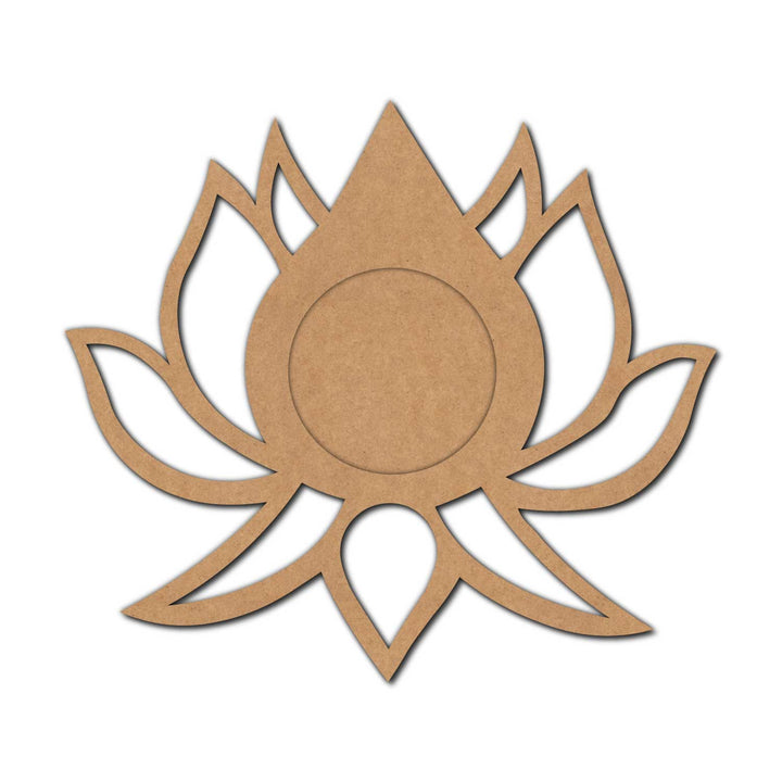 Lotus Diya Tealight Holder MDF