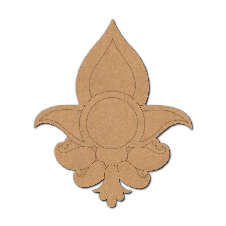 Lotus Pre-Marked MDF Diya Tealight Holder