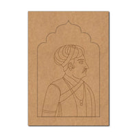 Maharaja Bani Thani Jharokha Pre Marked MDF Design 5