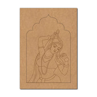 Maharani Bani Thani Jharokha Pre Marked MDF Design 5