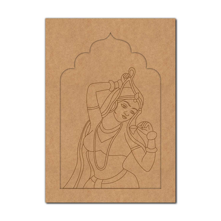 Maharani Bani Thani Jharokha Pre Marked MDF Design 5