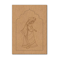 Maharani Bani Thani Jharokha Pre Marked MDF Design 7