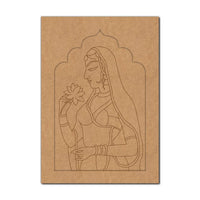 Maharani Bani Thani Jharokha Pre Marked MDF Design 9