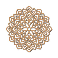 Mandala Base Cutout MDF Design 1
