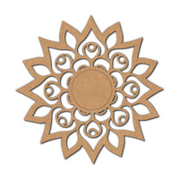 Mandala Diya Tealight Holder MDF