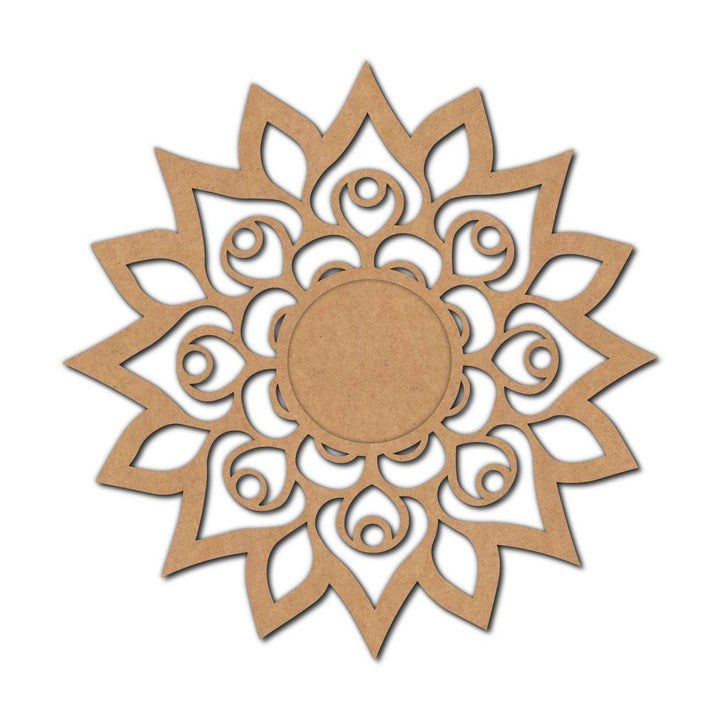 Mandala Diya Tealight Holder MDF