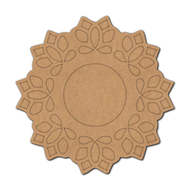 Mandala Diya Tealight Holder MDF