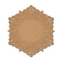 Mandala Diya Tealight Holder MDF