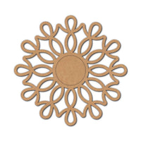 Mandala Diya Tealight Holder MDF