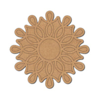 Mandala Diya Tealight Holder MDF